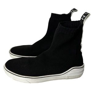Givenchy V High Sock Shoes Black 10 US / 43 EU